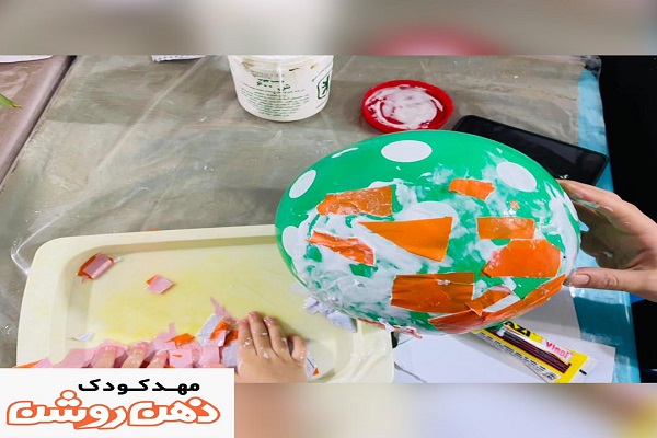 کارگاه مادر و کودک رنگ بازی