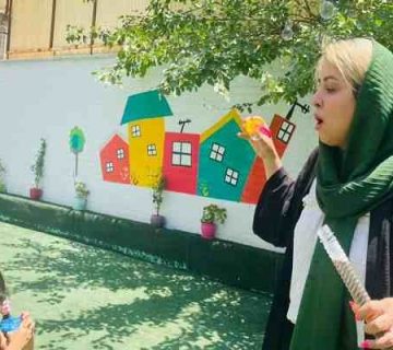 کارگاه در فضای باز
