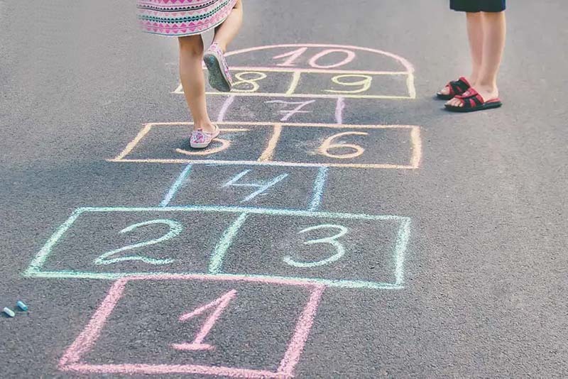 10 بازی حرکتی برای کودکان