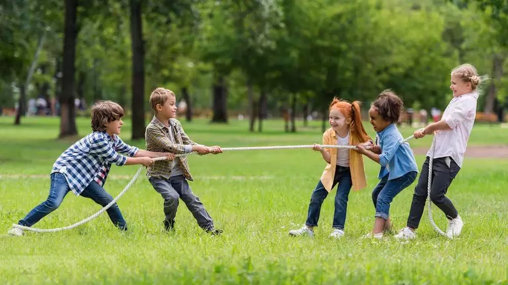 10 بازی حرکتی برای کودکان 